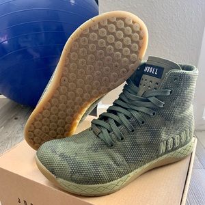 NOBULL PROJECT HIGH-TOP MOSS CAMO TRAINER